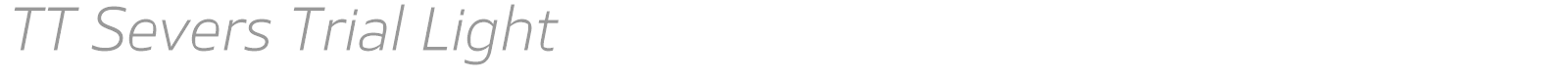 TT Severs font preview